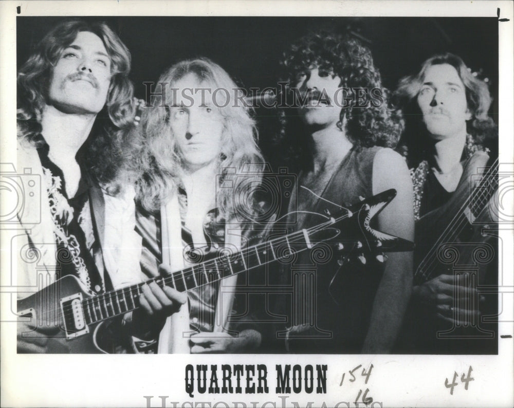 1978 Picture of Quarter Moon, Music Band. - Historic Images