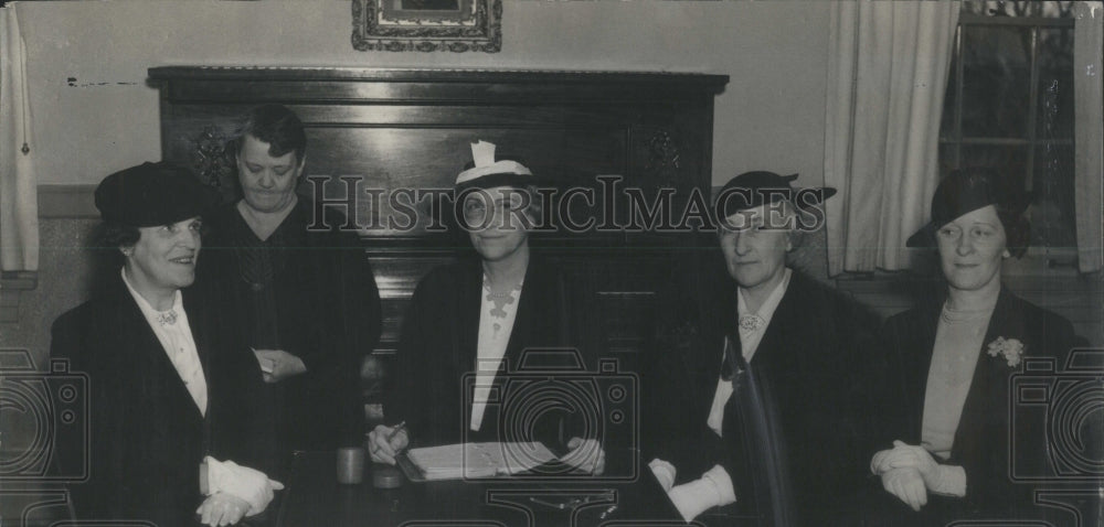 1937 Bayard Sweeney Grace Johnson Thomas - Historic Images