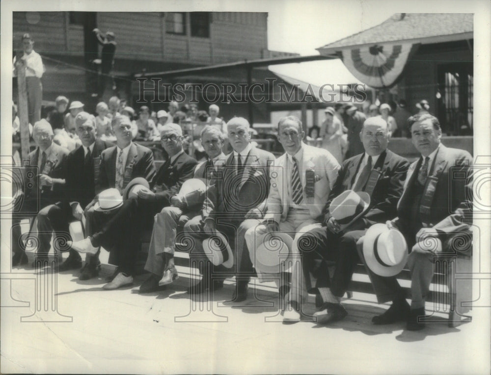 1933 Gun Music Governor Bands California - Historic Images