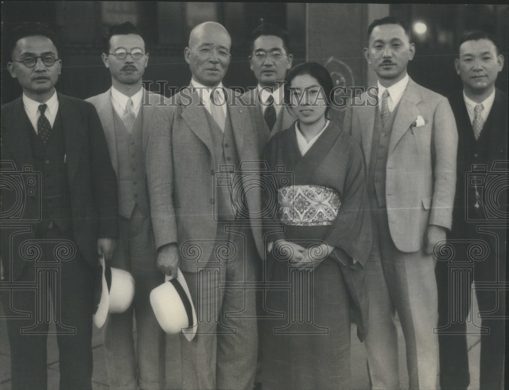 1934 Nippon Business Mission Hayashi Japan - Historic Images