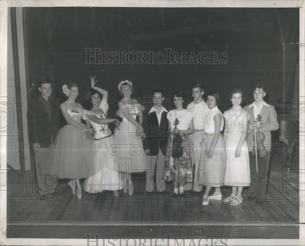 1951, Jewish Community center auditorium May- RSA32579 - Historic Images