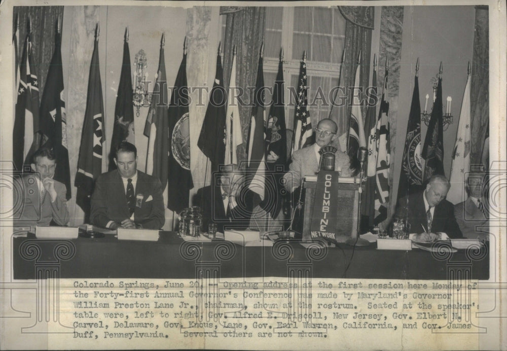 1949 Opening Address Annual Conference-Will - Historic Images