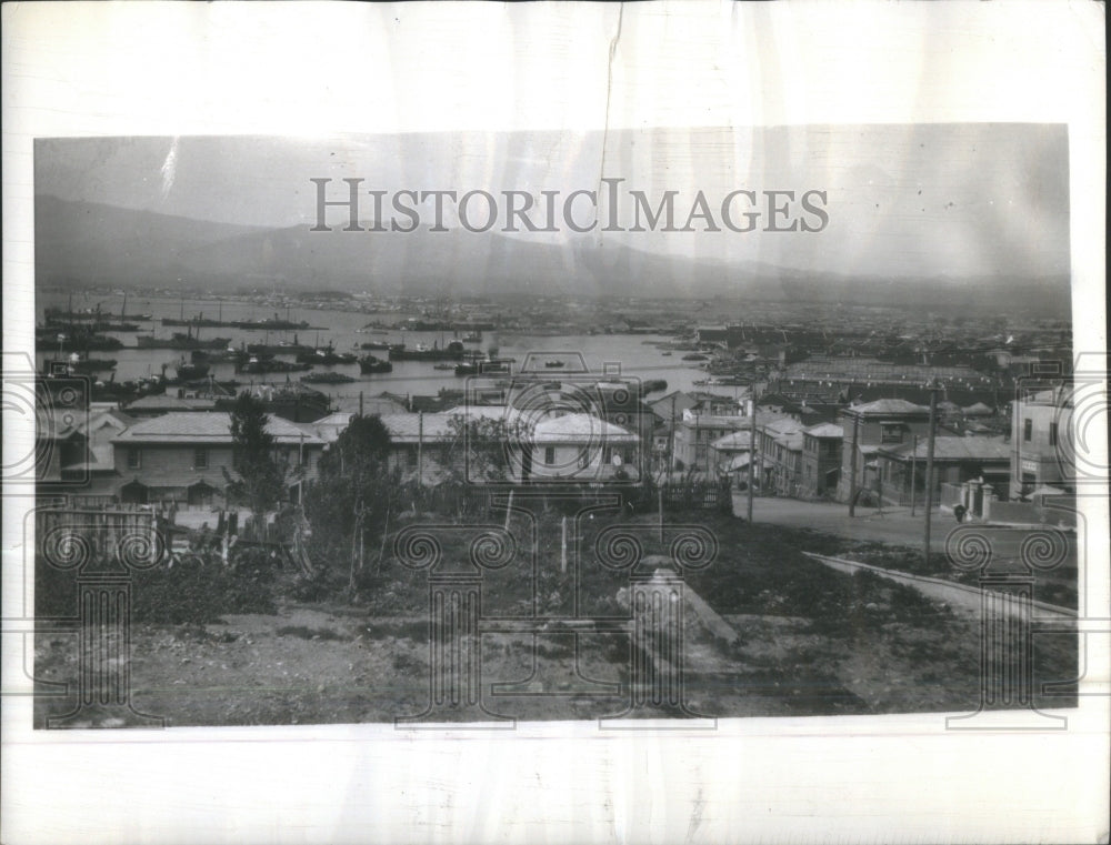 1942 Press Photo Northern Japanese port Hokkaido look- RSA32657 - Historic Images