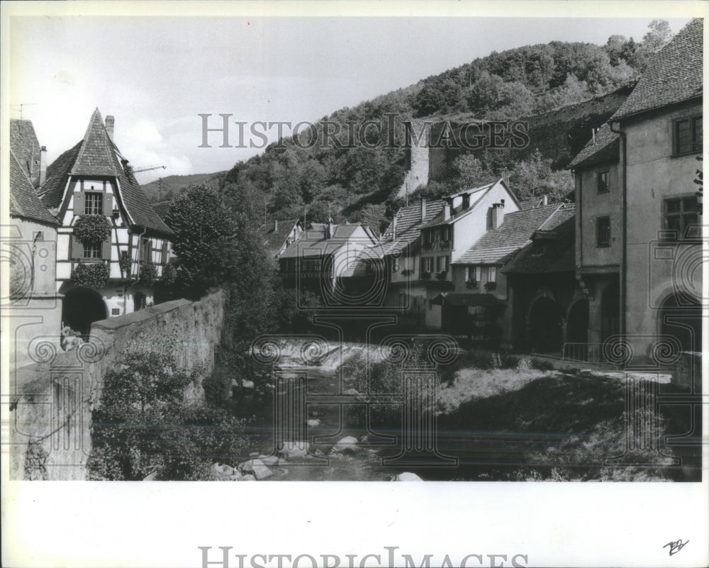 1983  Weiss River Kaysersberg Alsace Franc - Historic Images