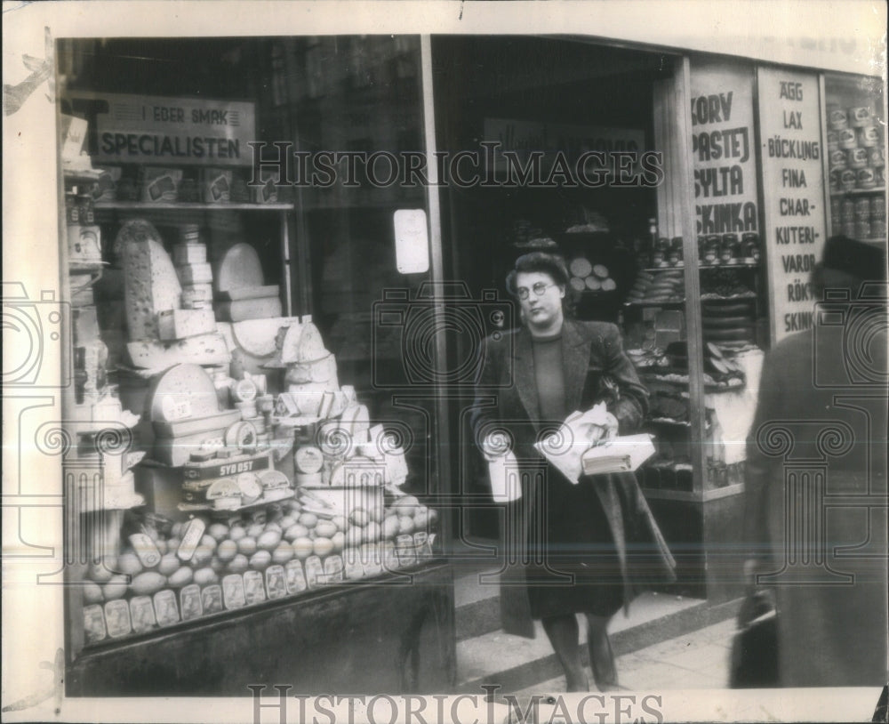 1945 Stockholm Store Dispel -Idea Food Shor - Historic Images