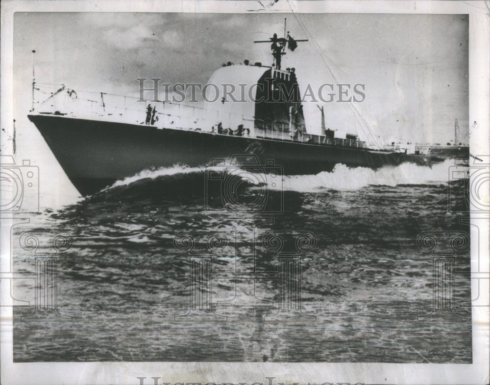 1954 Swedish Navy Torpedo Boat Plejad - Historic Images