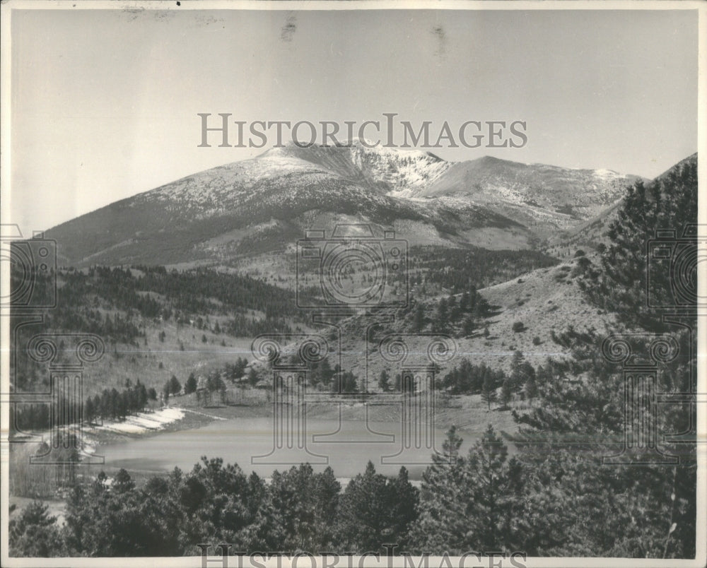 1959, Mount Ouary &amp; O&#39;Hare Lake Poncho Pass- RSA33333 - Historic Images