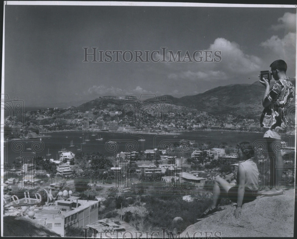 1962 Acapulco Harbor Resort Mexico - Historic Images