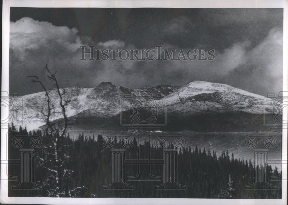 Mount Evans Rocky Mountains Clear Creek Cou - Historic Images