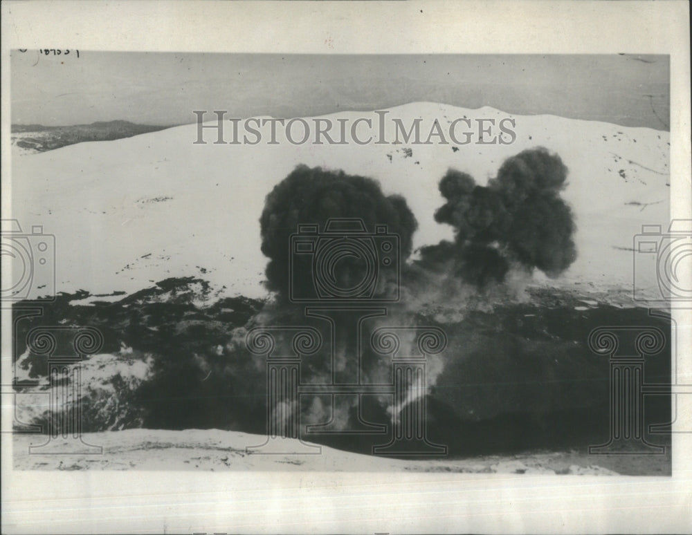 1923 Press Photo Rome Mount Etna Explosion Cloud- RSA33585 - Historic Images
