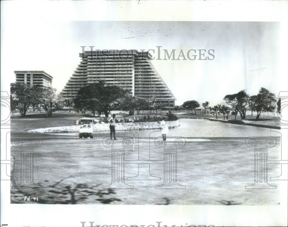 1971 Press Photo Acapulco Princess Hotel &amp; Golf Club Re - Historic Images