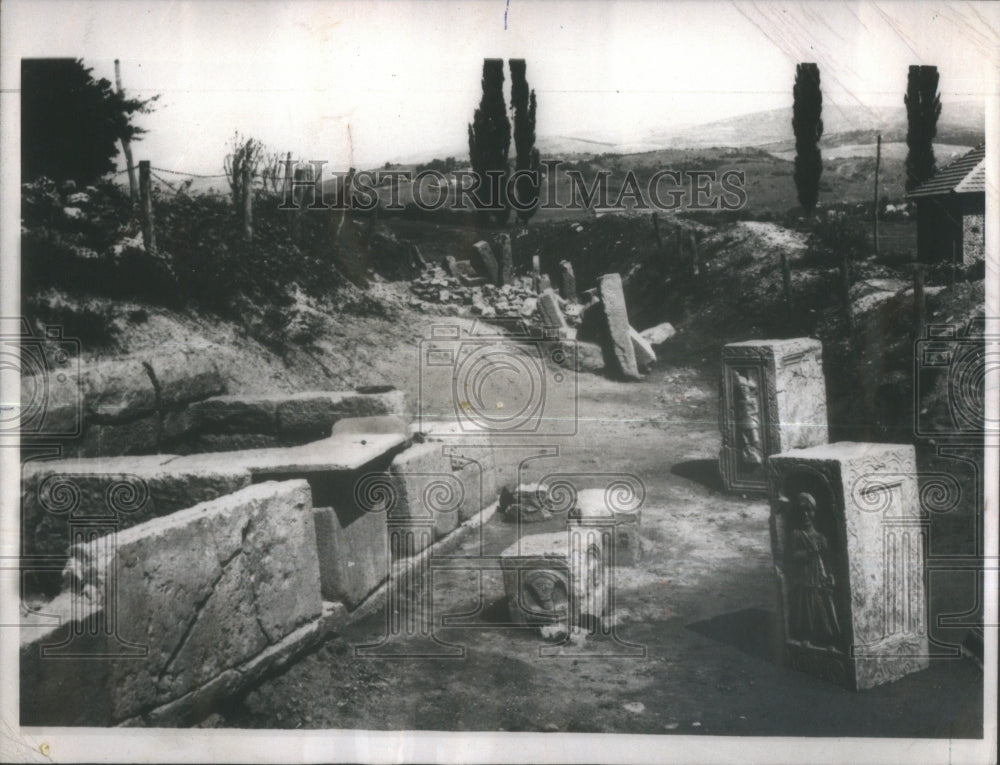 1967 Roman Settlement Unearthed Yugoslavia - Historic Images