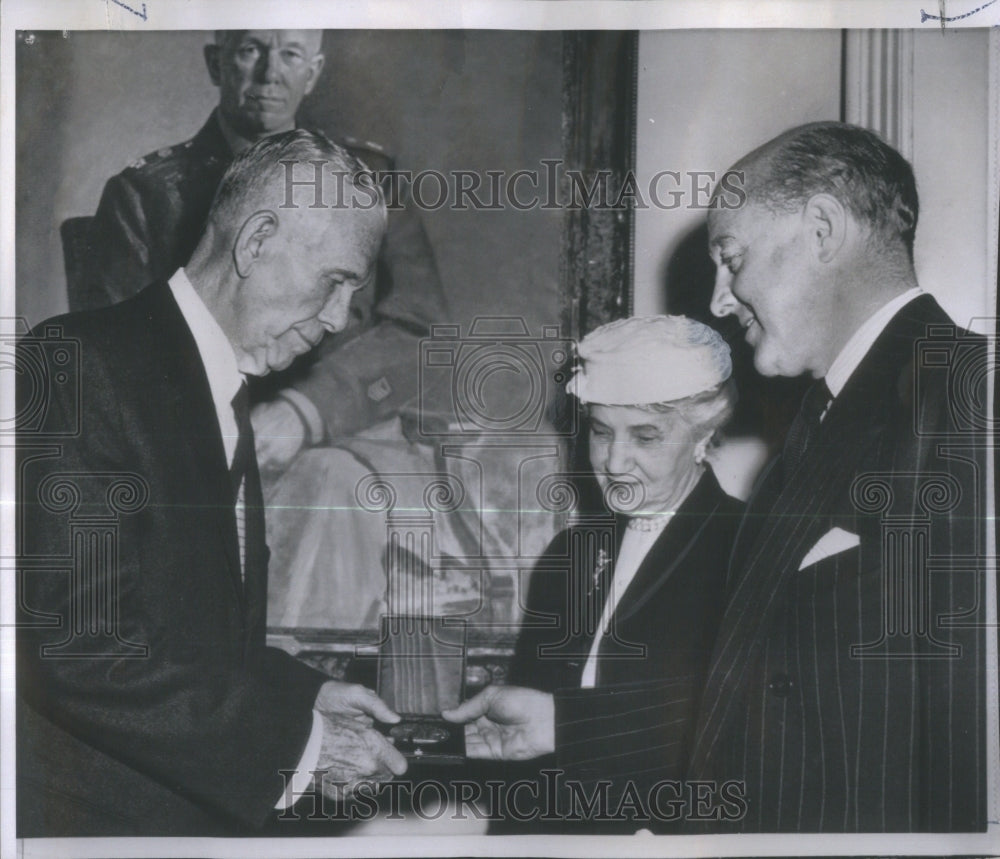 1957 General George Marshall secretary Stat - Historic Images