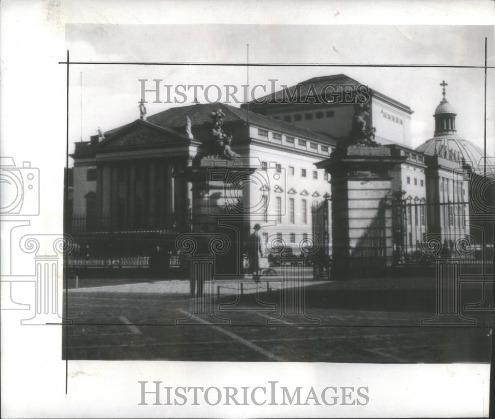 1941 German Opera house bombed-Historic Images