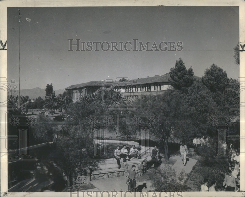 1956 Press Photo Berger Memorial Fountain Central part- RSA34289 - Historic Images