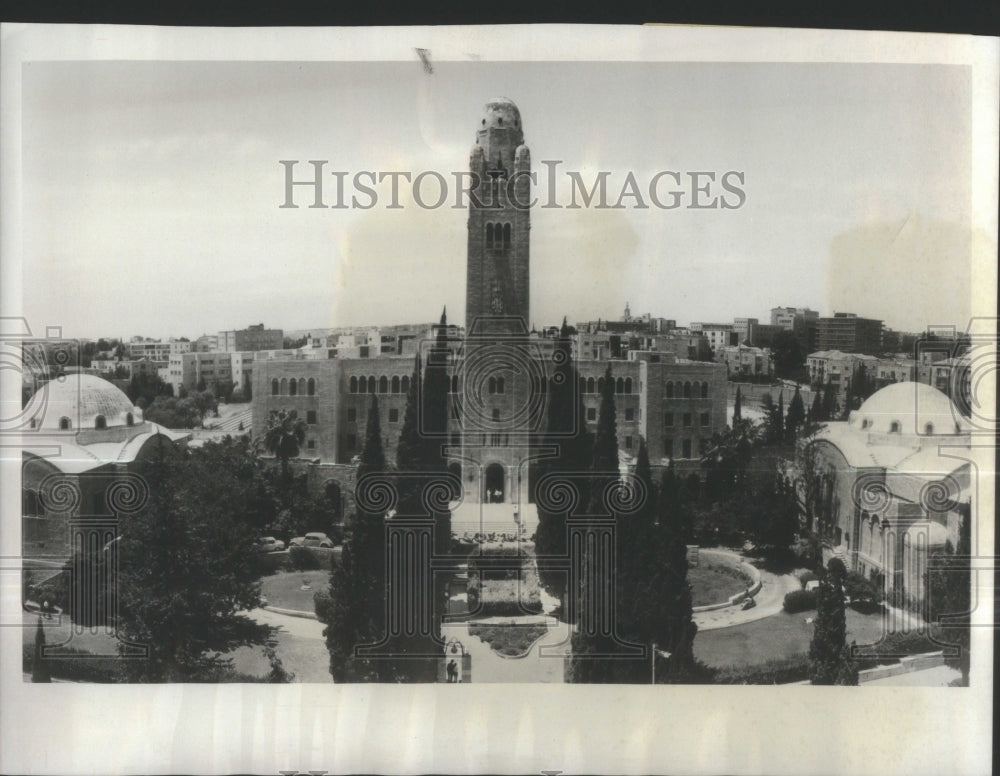 1967, Israel Cities Jerusalem YWCA United Na- RSA34355 - Historic Images