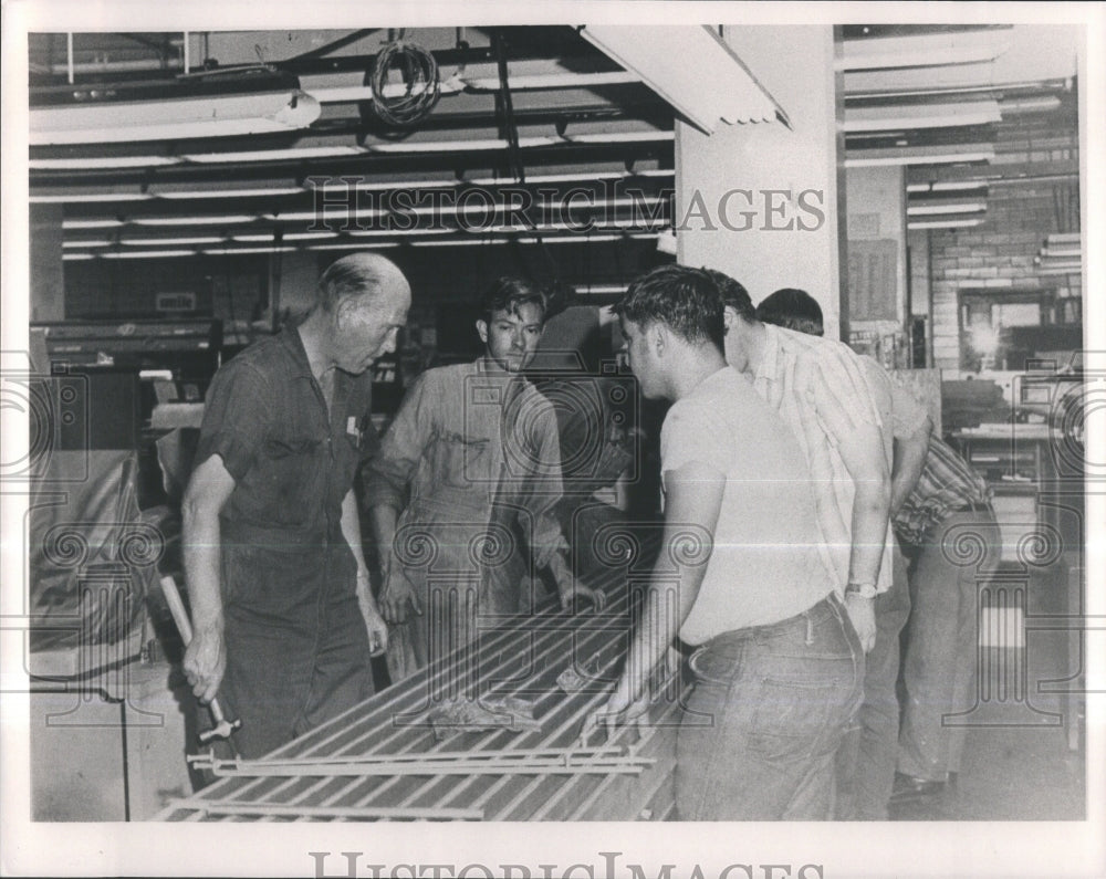 1969 Press Photo Post service History People Work- RSA34537- Historic Images