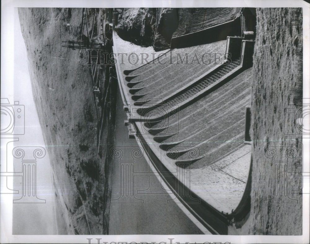 1952 Claerwen dam Radnorshire wales Britain - Historic Images