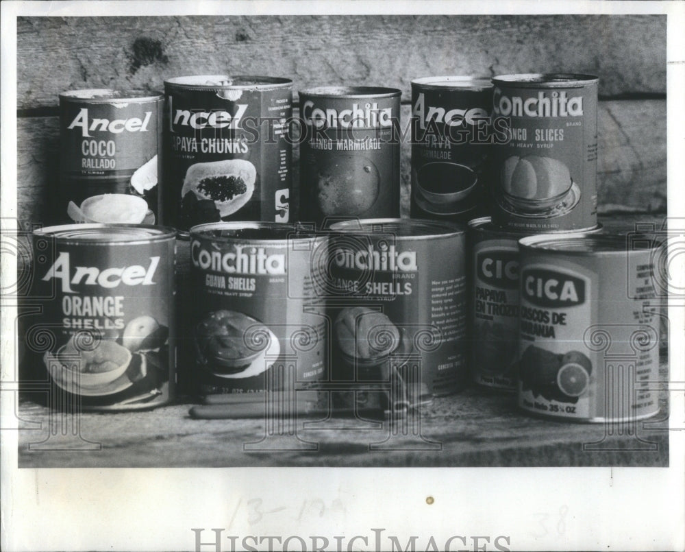 1978, Ancel Conchita orange shell Coco Mango- RSA34611 - Historic Images