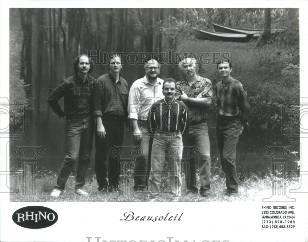 BeauSoleil Michael Bros American musical gr - Historic Images