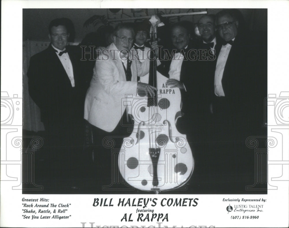 Press Photo Bill Haley Comets Al Rappa Rock Clock Shake- RSA34759 ...