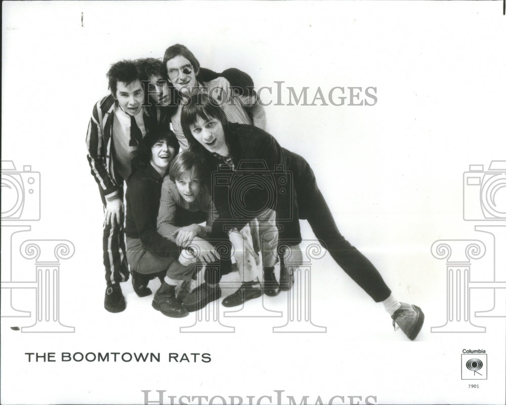 1979 British Rock Band Boomtown Rats - Historic Images