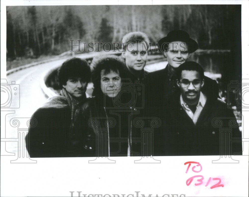 1990 Press Photo Bruce Hornsby Range Musical Group Snap- RSA34933 - Historic Images