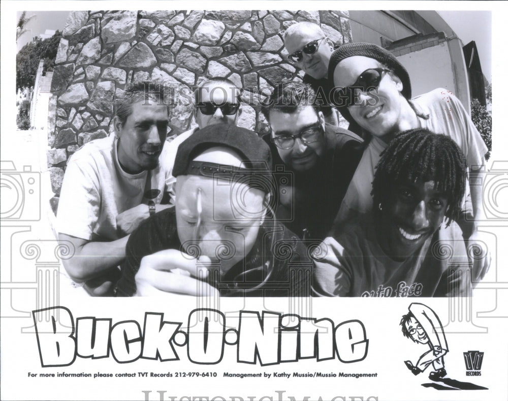 1997, Ska Punk Band Buck-O-Nine TVT Records- RSA34945 - Historic Images