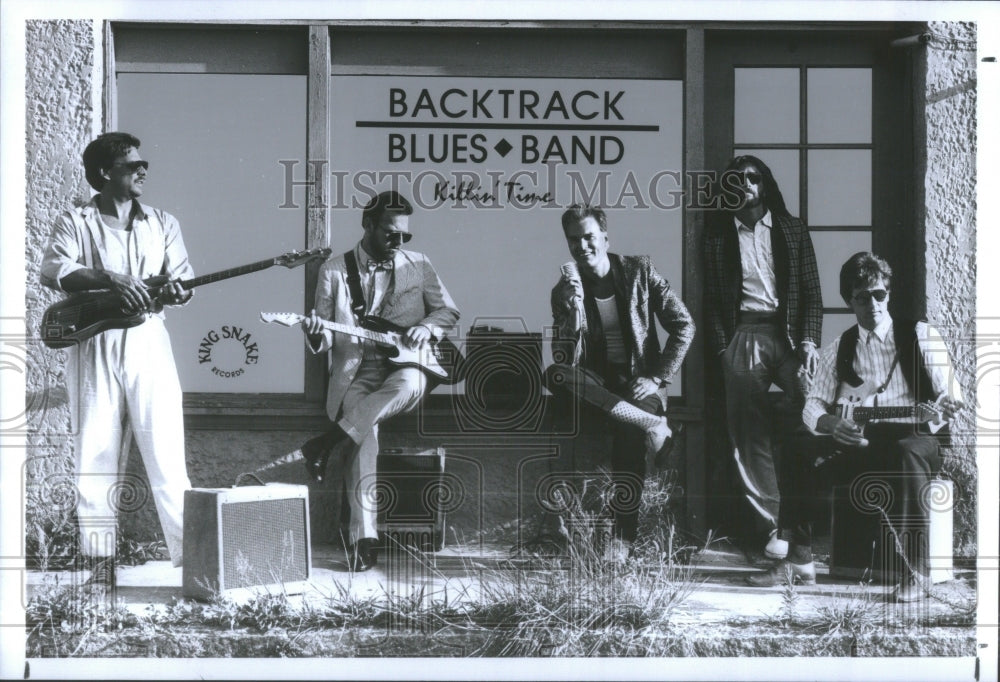 1993 Backtrack Blues Band - Historic Images