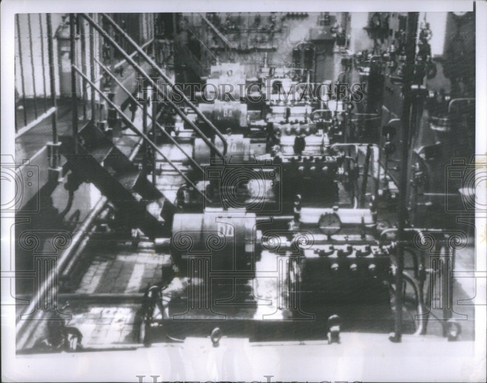 1955 Russia Atomic Power Station Pump Plant - Historic Images