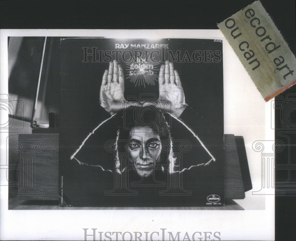 1974 Golden Scarab Album Cover Ray Manzarek - Historic Images