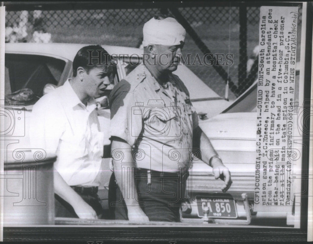 1968 Prison Riot Columbia South Carolina Pr - Historic Images