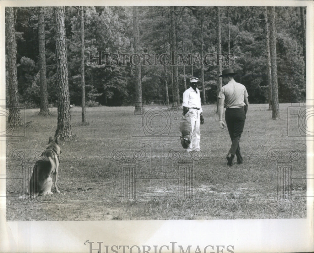 1965 Press Photo Raiford Prison/Police/Dog- RSA36059 - Historic Images