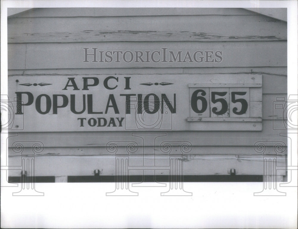 1970 Press Photo APCI Population Prison Florida Bob Han- RSA36153 - Historic Images