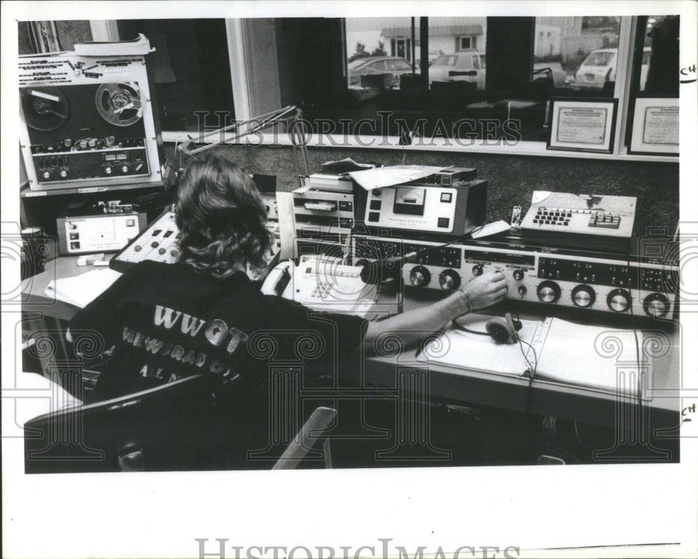 1978 Press Photo WWQT Newsradio station WHBS FM Talbot - Historic Images