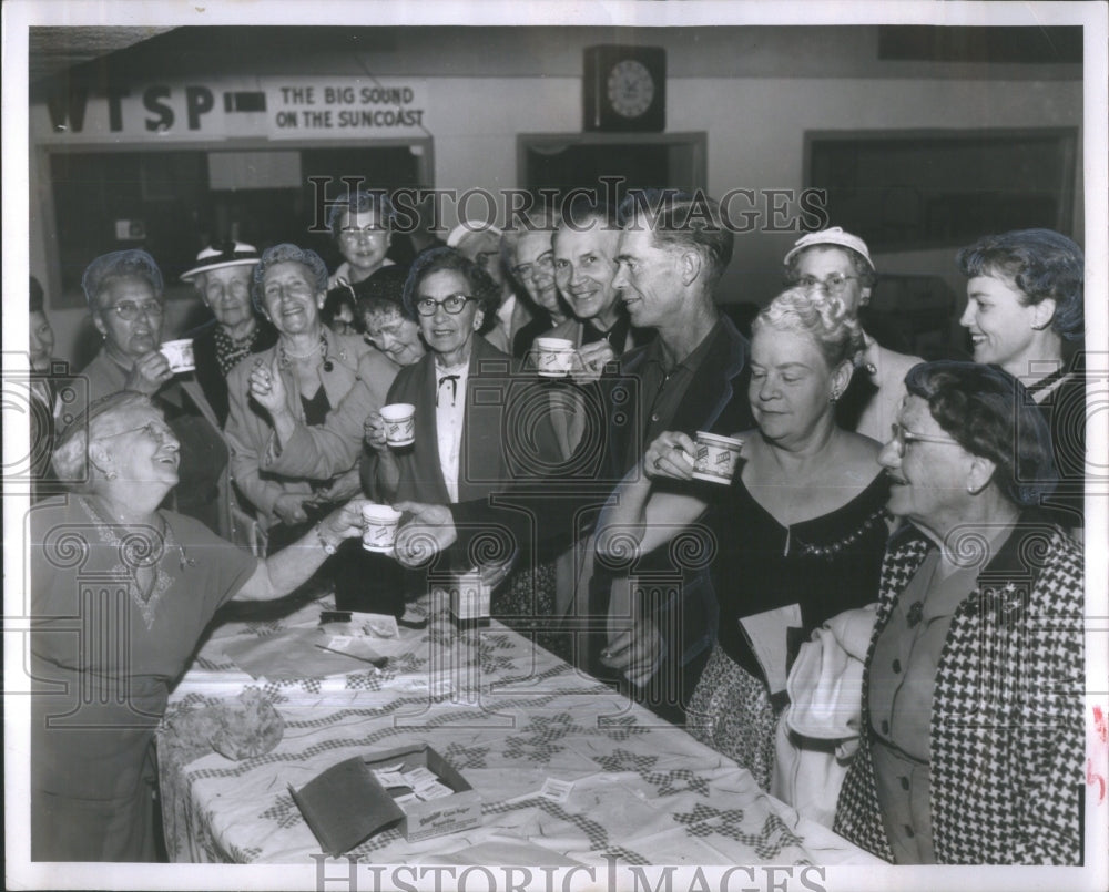 1956 Coffee Break audience member name - Historic Images