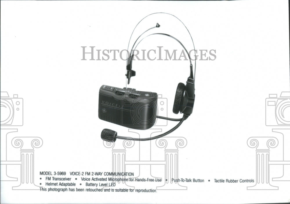 1992 FM Transceiver Communication Battery - Historic Images