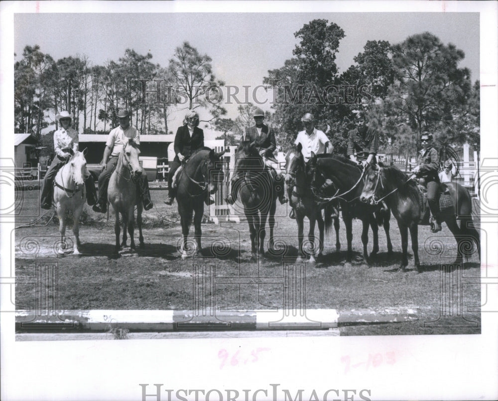 1966 Members of the Pine Bayou Horse Club - Historic Images