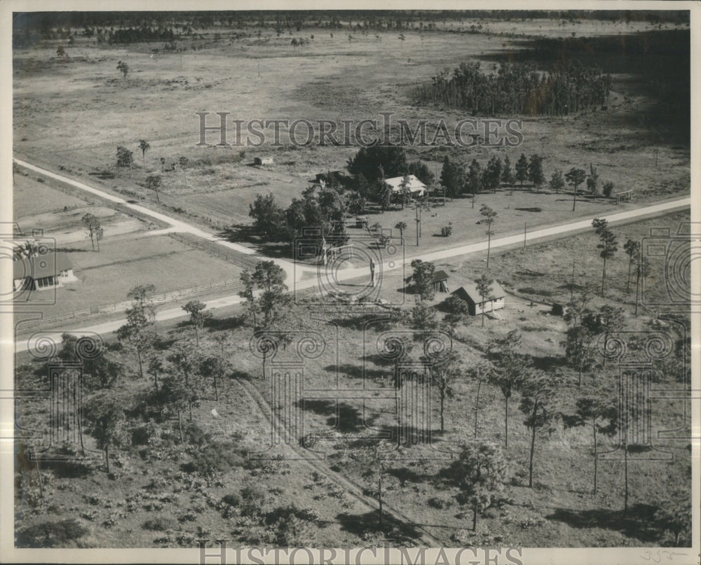 1947 Mecca Super Highway Intersection-Historic Images