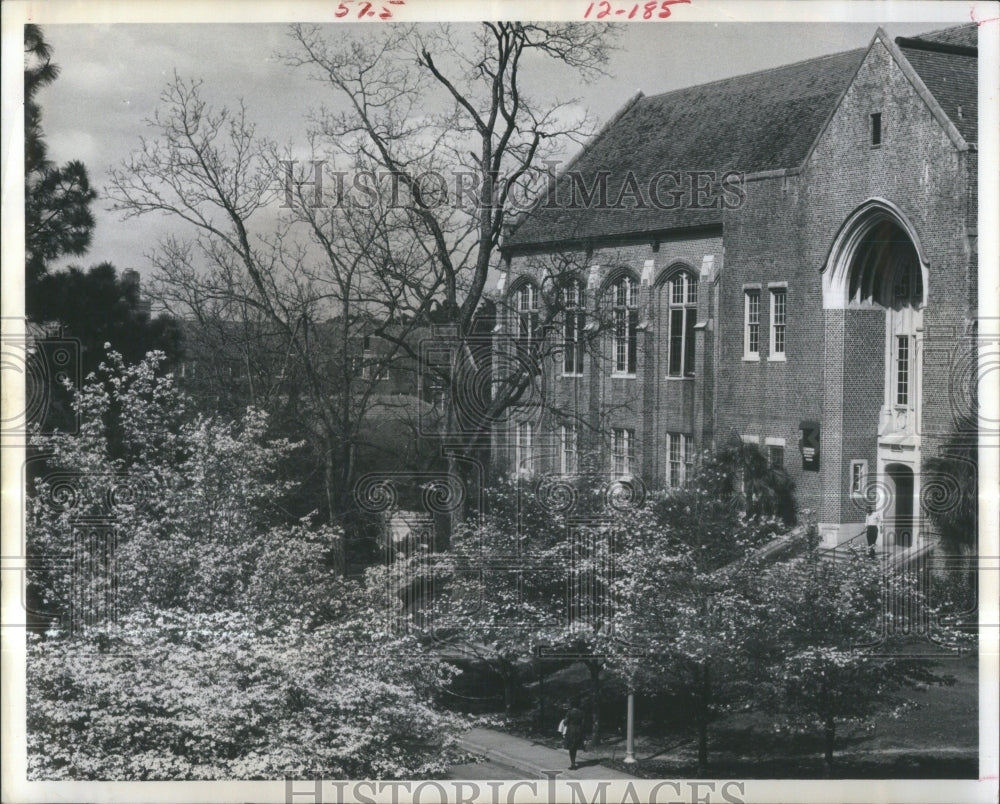 1968 Florida Station University Campus Wood-Historic Images