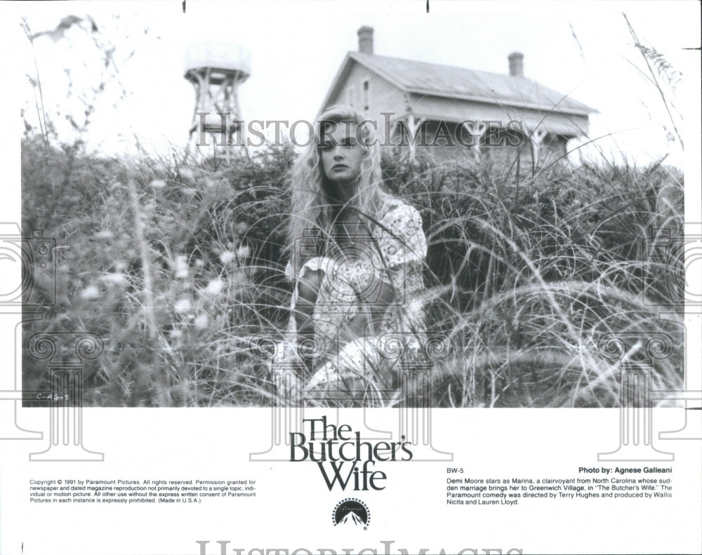 1991, The Butcher&#39;s Wife Motion Picture Play- RSA36953 - Historic Images