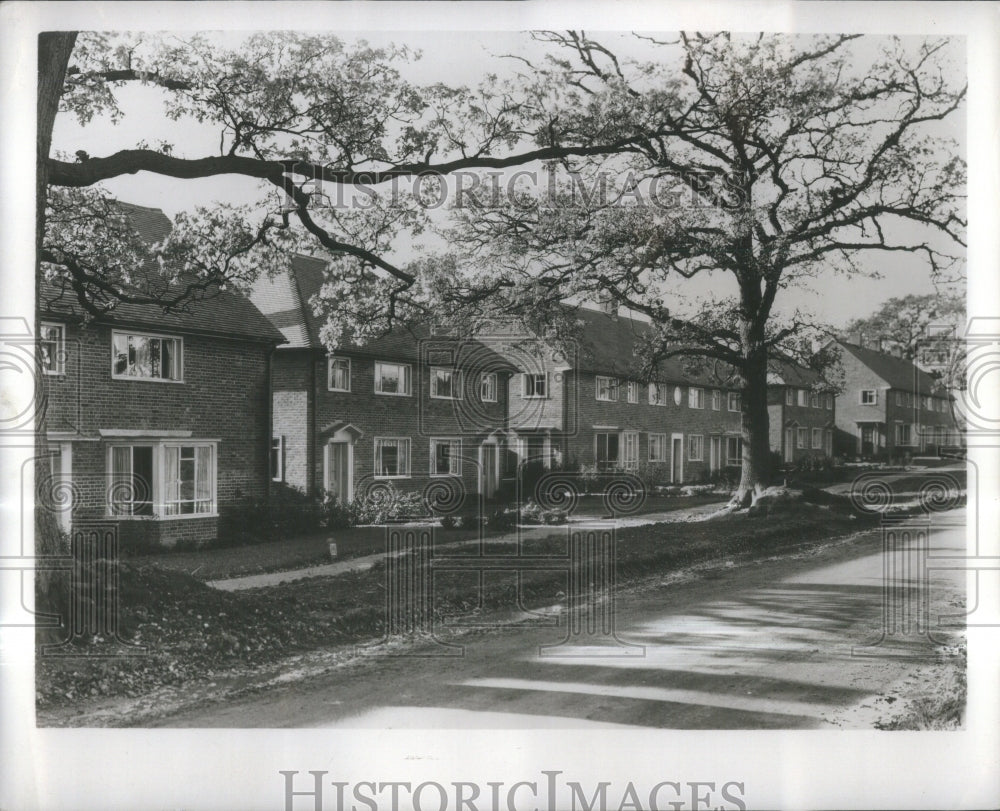 1954 Helier Housing Estate England brick - Historic Images