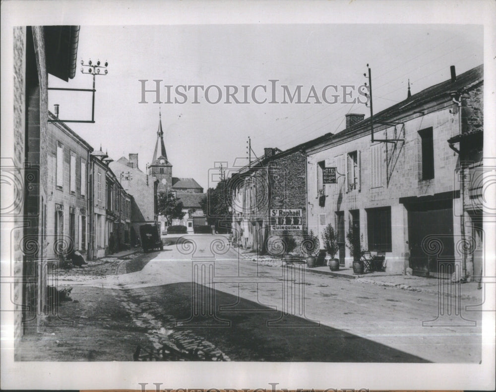 1937 St. Mihiel City Street France-Historic Images