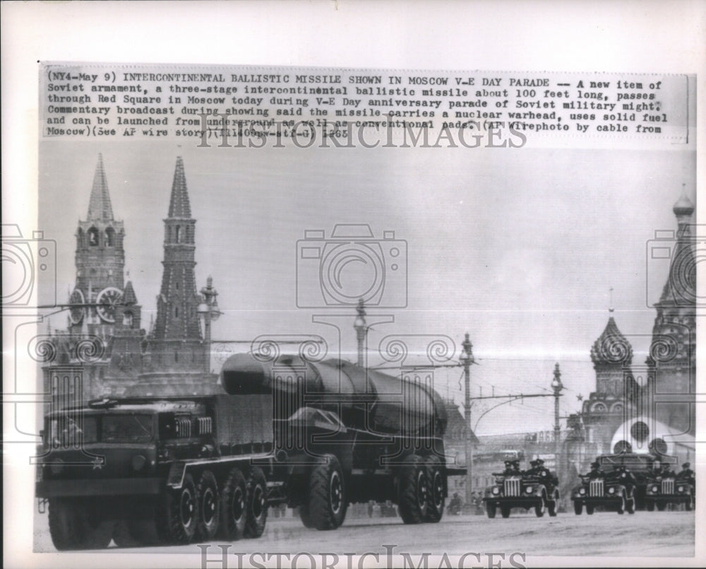 1965 Soviet Armament Intercontinental Balli - Historic Images