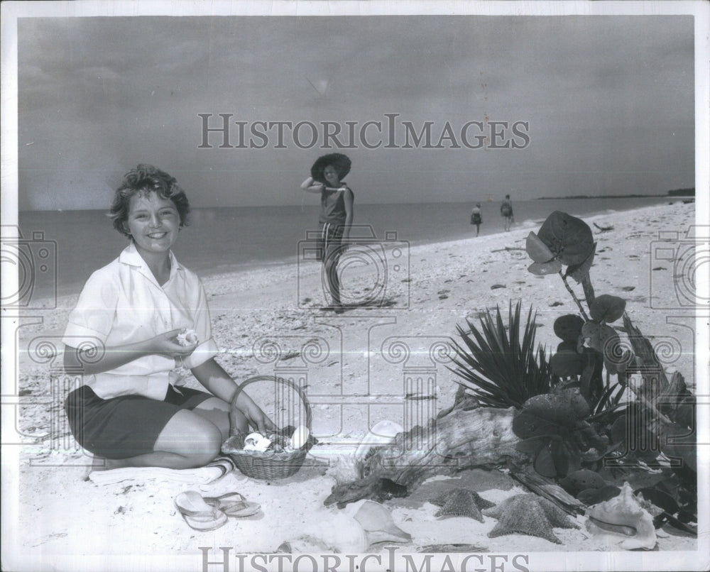 1963 Sanibel Island Beach Florida - Historic Images