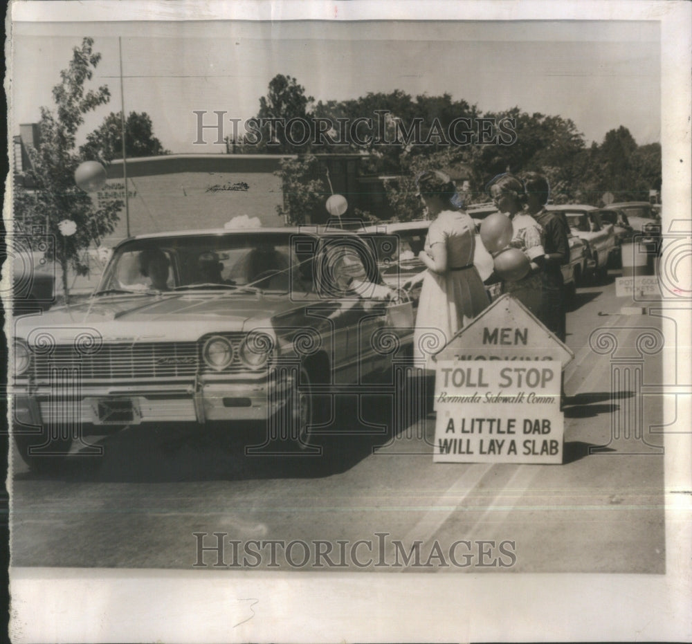 1964 Suburban Nerdy Sidewalk Subsidizers - Historic Images