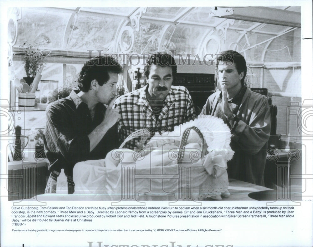 1987 Three Men and a Baby Motion Picture Pl - Historic Images