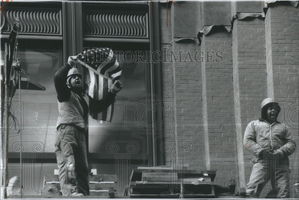 1991 Harold Washington Library Construction - Historic Images