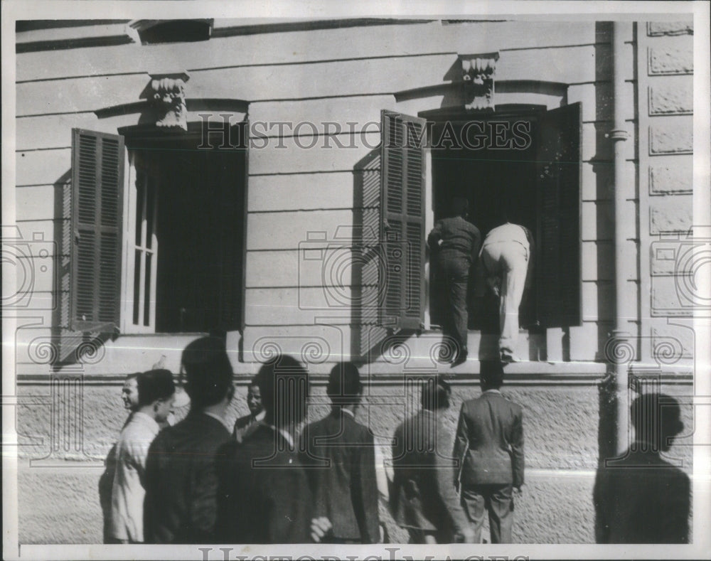 1937 Students Cairo University Riots Egypt-Historic Images