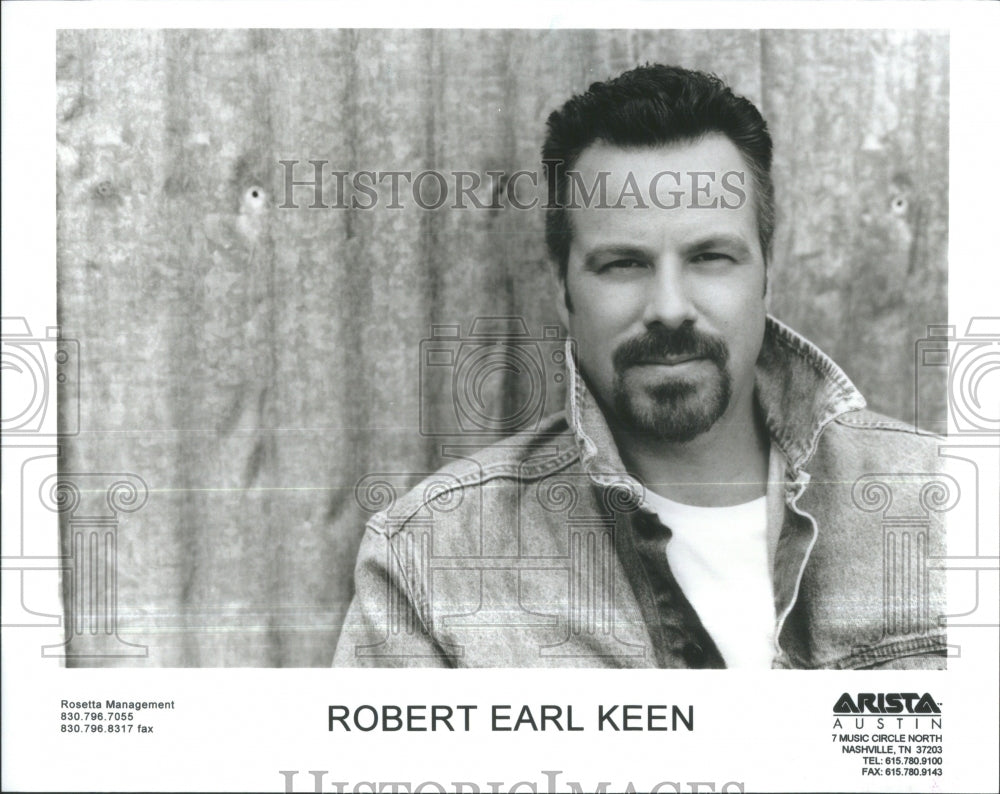 2000 Robert Earl Keen American Texas Countr-Historic Images